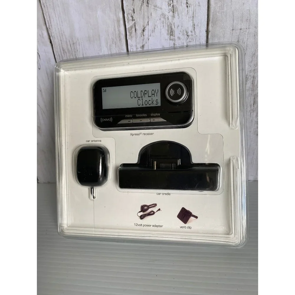 Audiovox Sirius XM Satellite Radio Receiver and Car Kit Xpress EZ XMCK-5P Ripbox